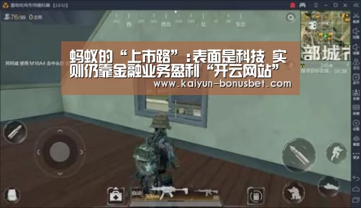 蚂蚁的“上市路”:表面是科技 实则仍靠金融业务盈利“开云网站”(图4) 开云赛事