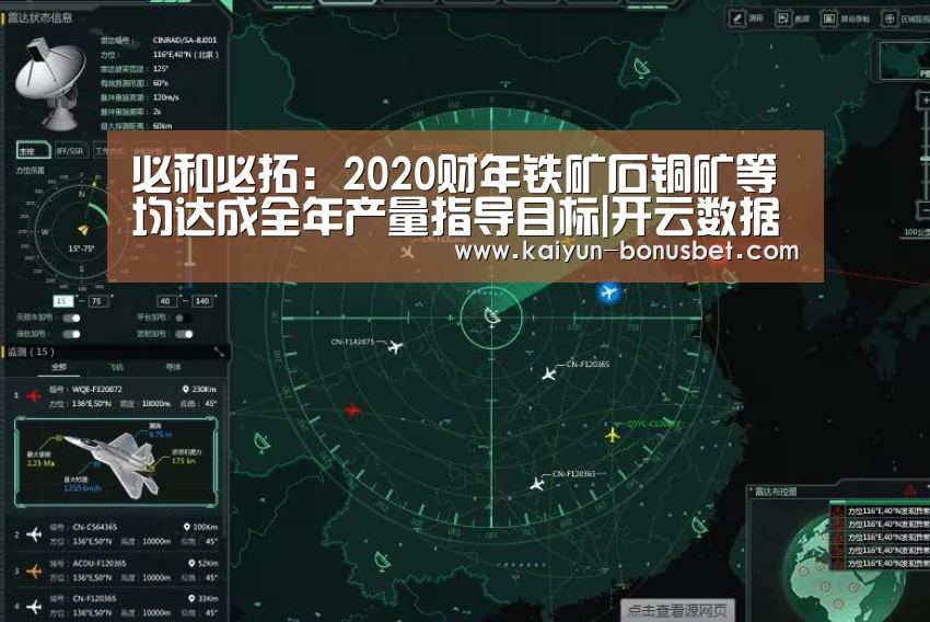 必和必拓:2020财年铁矿石铜矿等均达成全年产量指导目标|开云数据(图1) 开云网站
